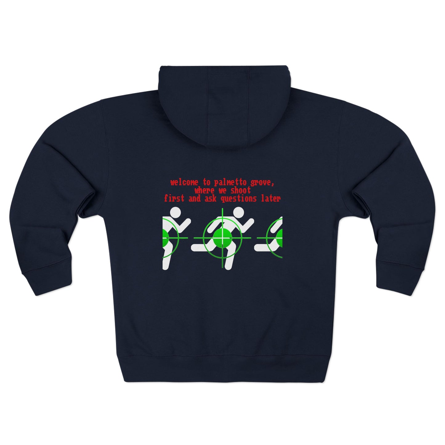 P.G.G.C. (large logo shoot first) Zip Hoodie