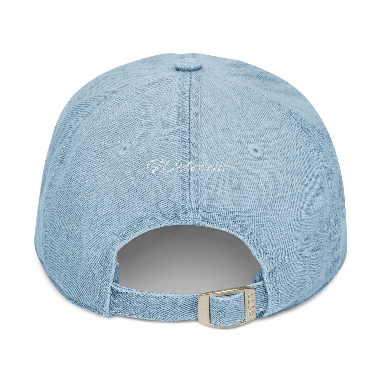 "Palmetto Grove" Denim Hat (Embroidery)