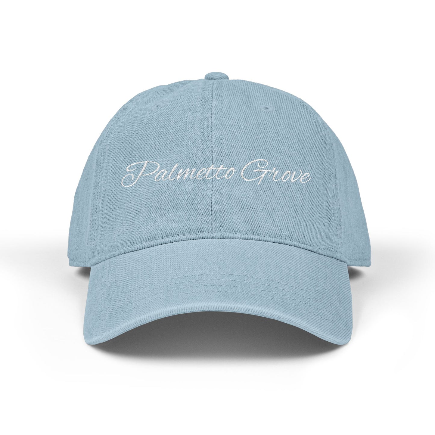 "Palmetto Grove" Denim Hat (Embroidery)